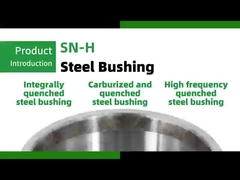 Op maat gemaakte poedermetallurgie Bimetalen graafmachine boombuis onderstel onderdelen 20CrMnTi buis