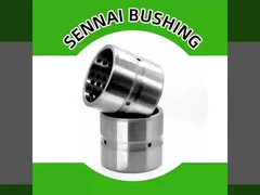 OEM Custom Cross Oil Groove Bushing Gesinterd staal Bushings DIN1494 Standard